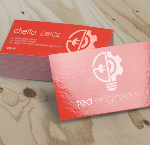 Glossy Finish Business Cards