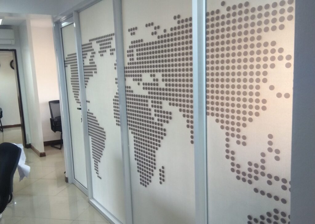 Frosted Glass Branding