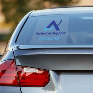 Clear Car Stickers